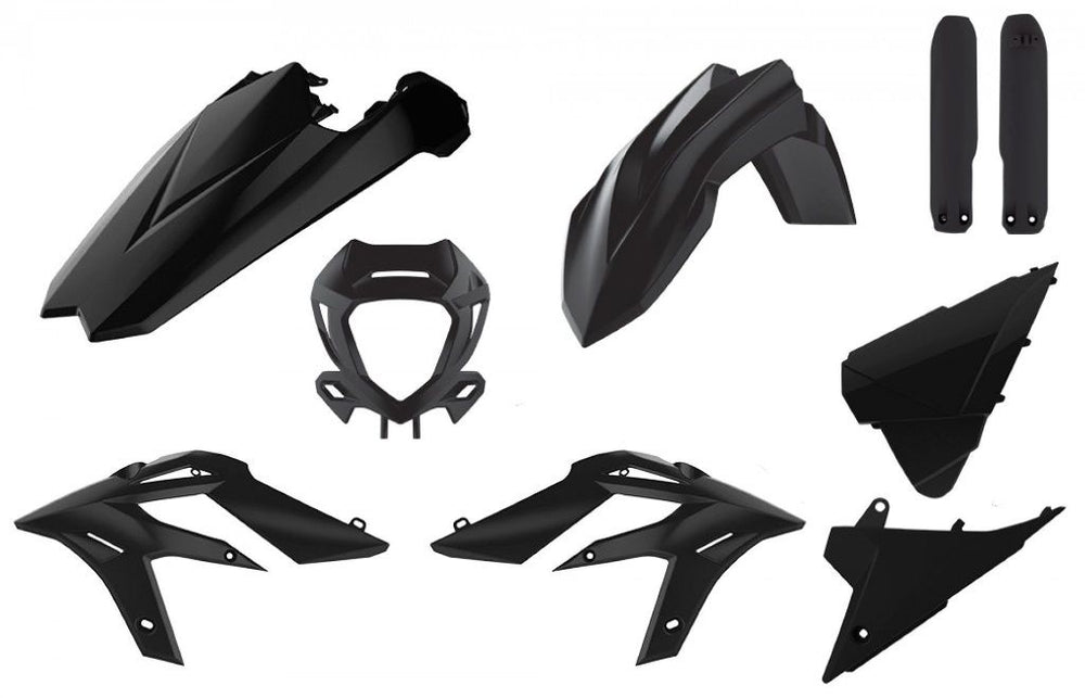 FULL PLASTIC KIT, BLACK