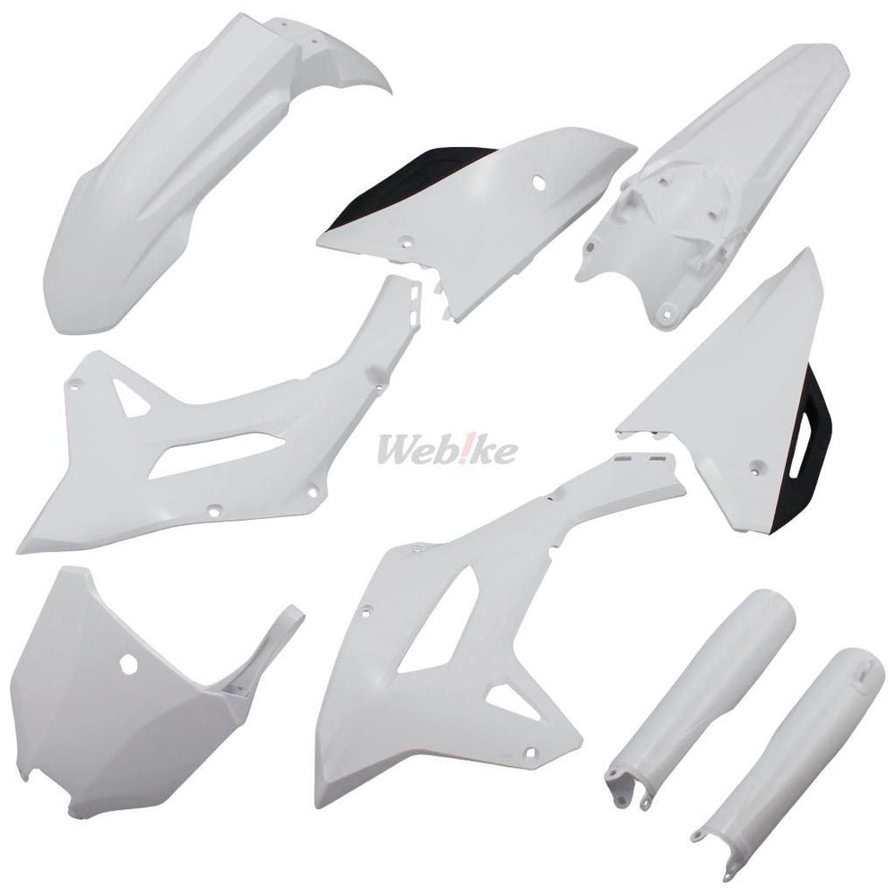 FULL PLASTIC KIT, WHITE