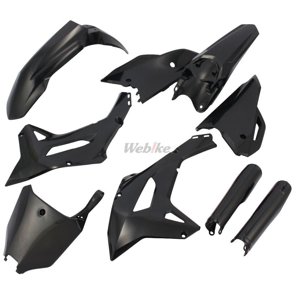 FULL PLASTIC KIT, BLACK