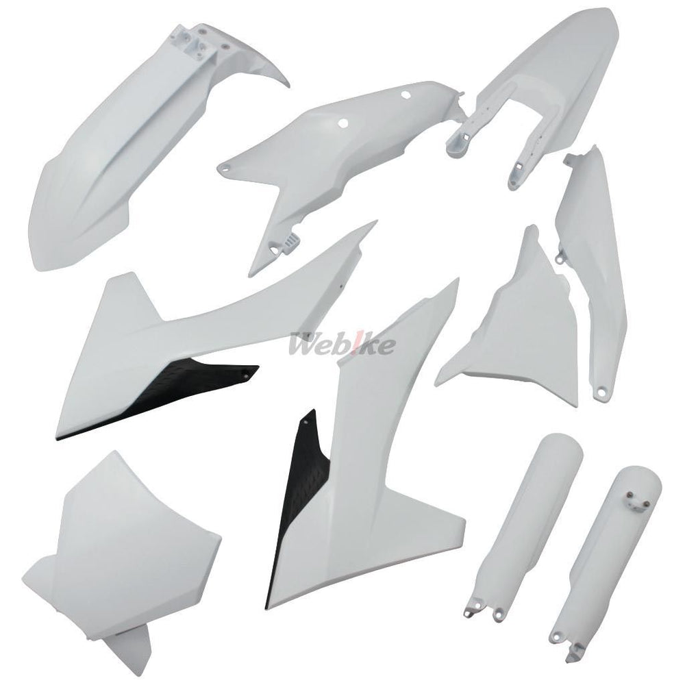 FULL PLASTIC KIT, WHITE