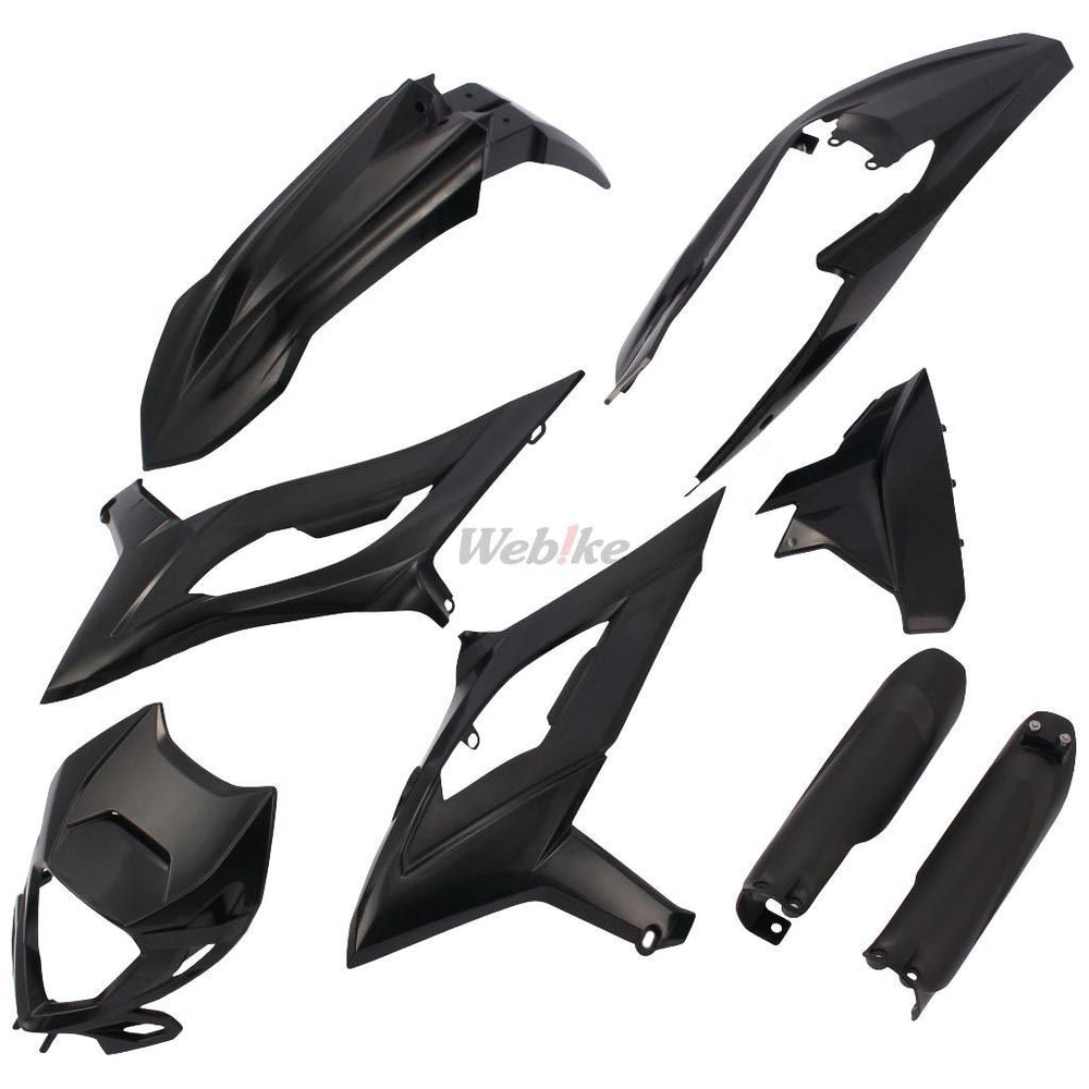 FULL PLASTIC KIT, BLACK