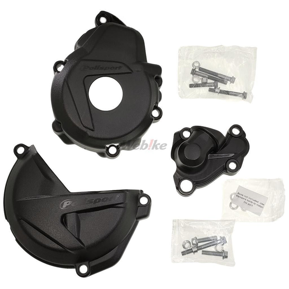 Engine Covers Protection Kit, BLACK