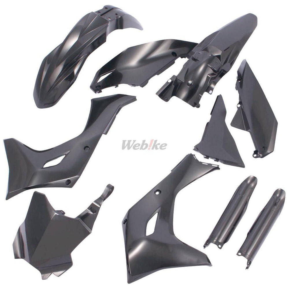 FULL PLASTIC KIT, BLACK