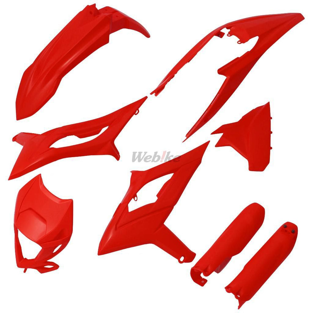 FULL PLASTIC KIT, RED
