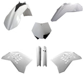 FULL PLASTIC KIT, WHITE KTM