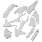 FULL PLASTIC KIT, WHITE KTM