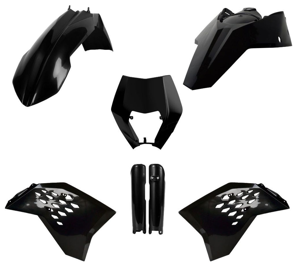 FULL PLASTIC KIT, BLACK