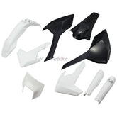 FULL PLASTIC KIT, WHITE/BLACK