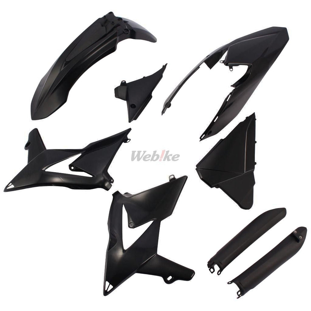 FULL PLASTIC KIT, BLACK
