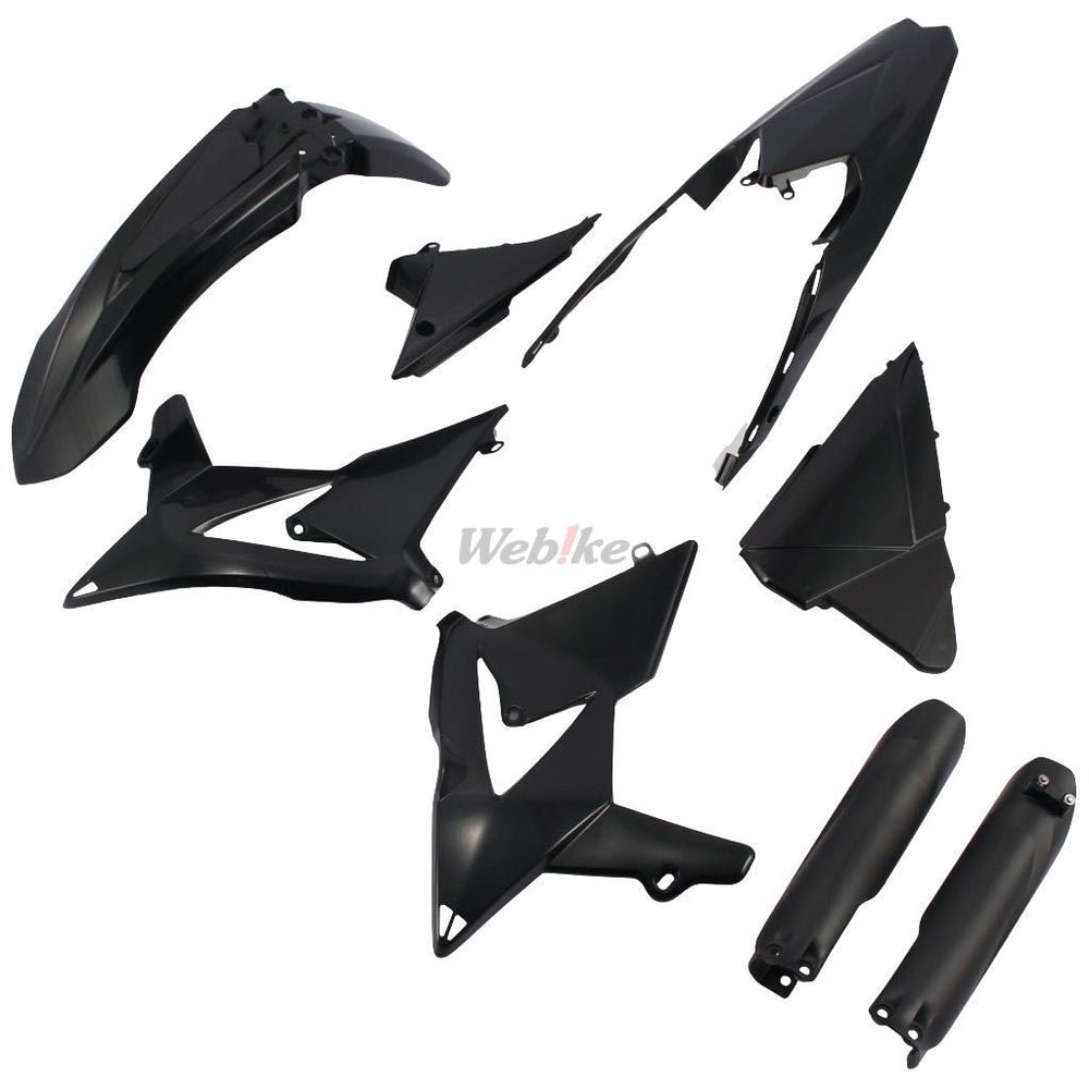 FULL PLASTIC KIT, BLACK