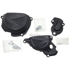 Kit Clutch+Ignition cover protector, BLACK