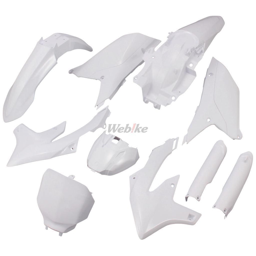 FULL PLASTIC KIT, WHITE