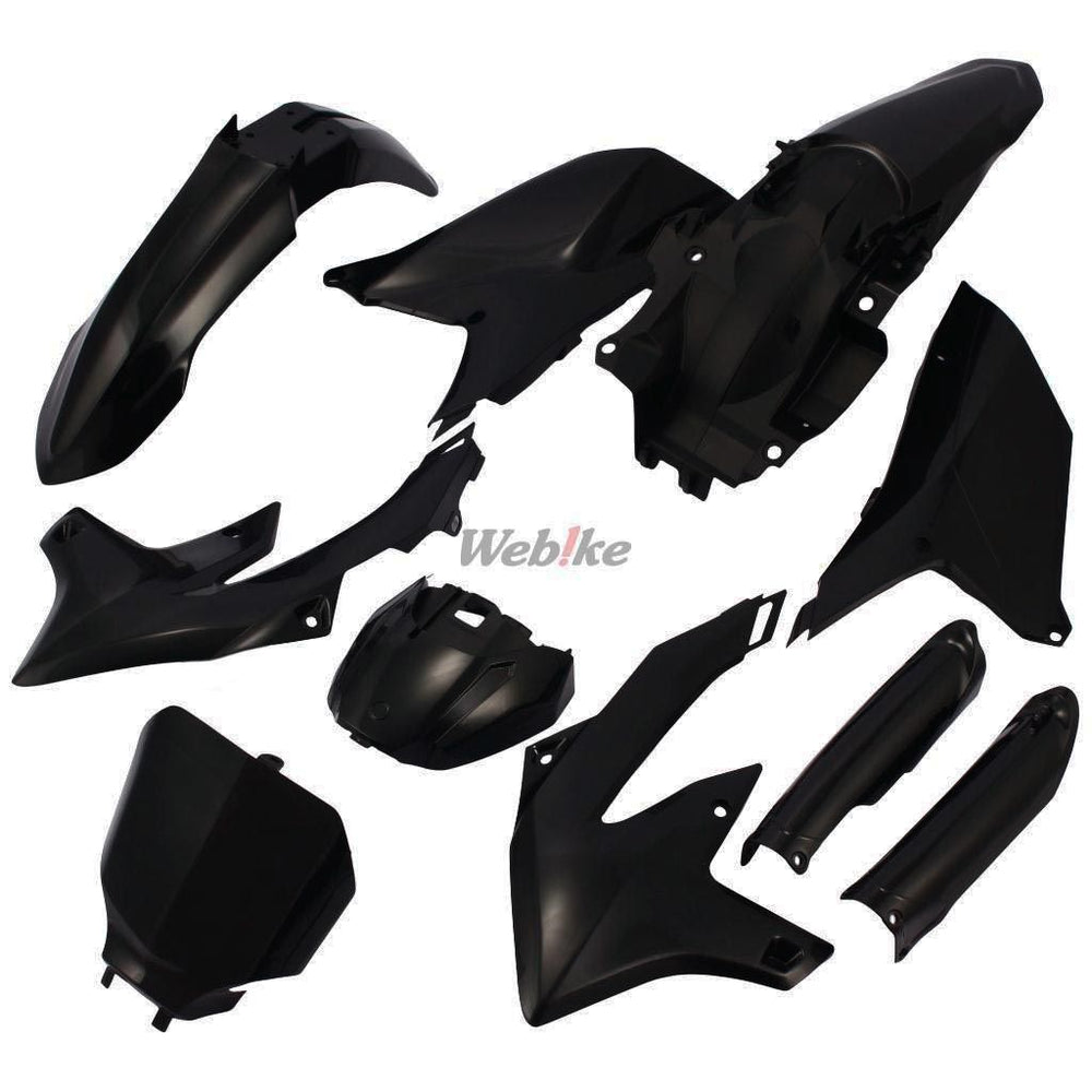 FULL PLASTIC KIT, BLACK