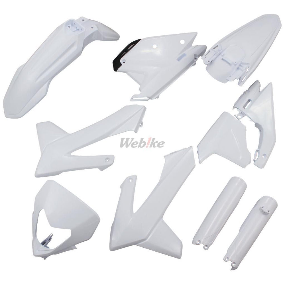 FULL PLASTIC KIT, WHITE