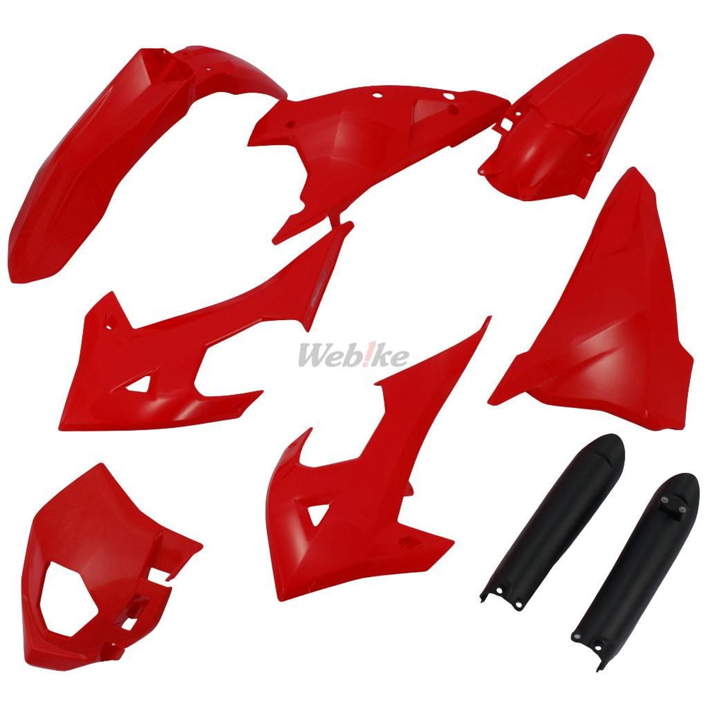 FULL PLASTIC KIT, RED