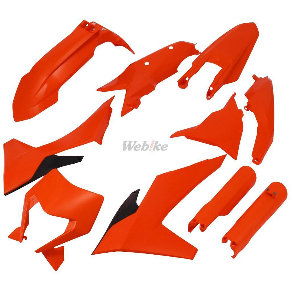 FULL PLASTIC KIT, ORANGE