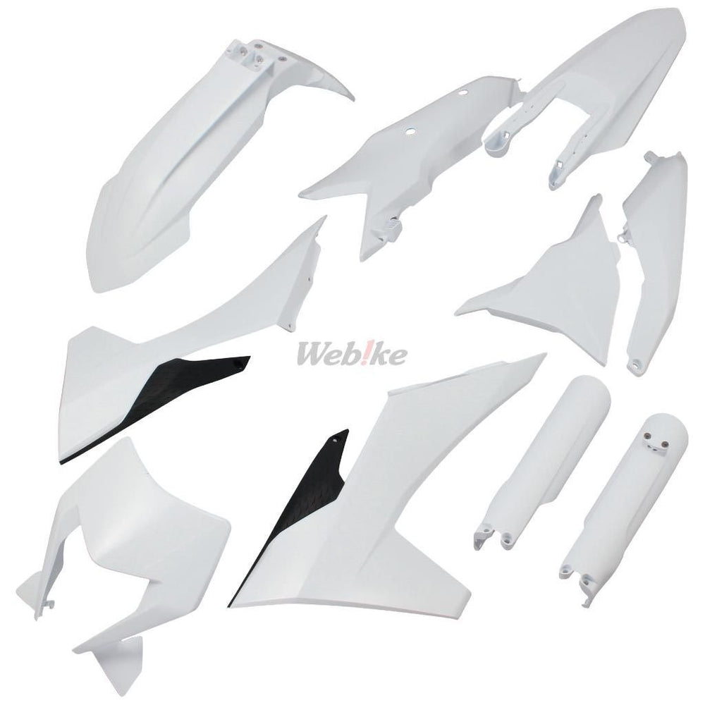FULL PLASTIC KIT, WHITE