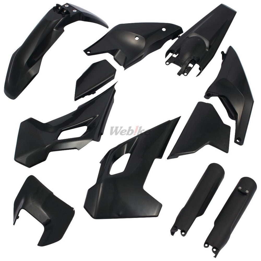 Full kit with Mask, BLACK