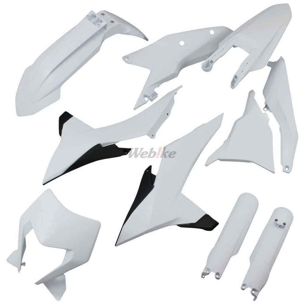 FULL PLASTIC KIT, WHITE