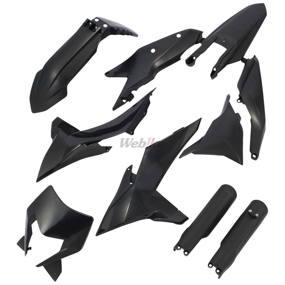 FULL PLASTIC KIT, BLACK