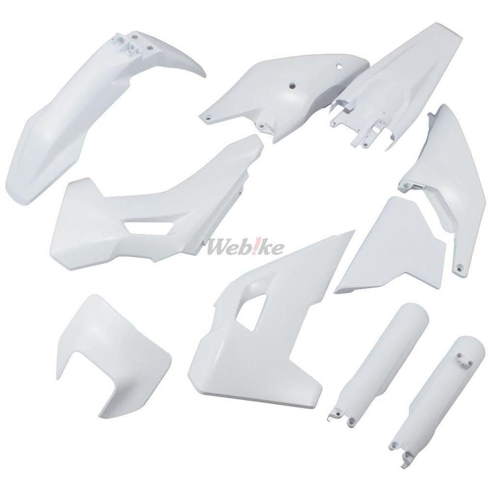 FULL PLASTIC KIT, WHITE