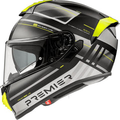 Premier Full Face Helmet 22 Evoluzione SP Y BM pinlock include | APINTEVLFIBSPY