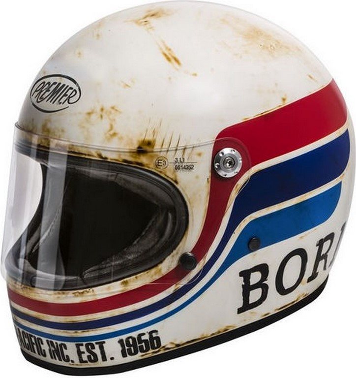 Premier Full Face Helmet TROPHY BTR 8 BM | APINTTROFIBBT8