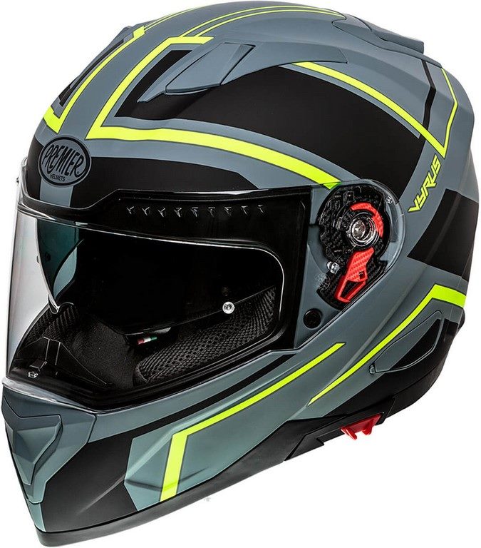 Premier Full Face Helmet VYRUS NDYGREY BM | APINTVYRPOLNYG