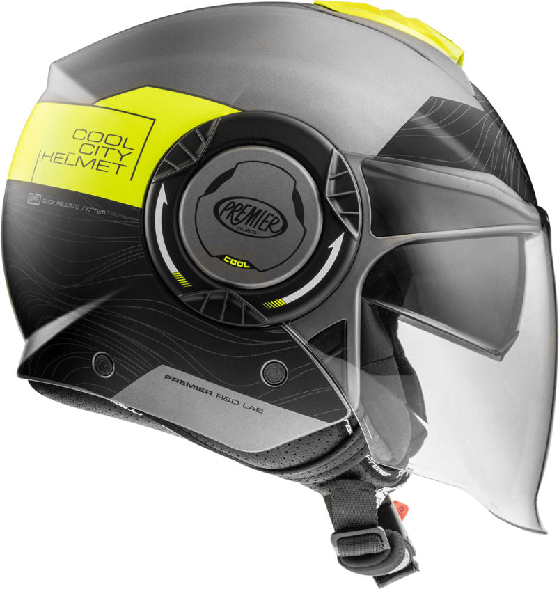 Premier Open Face Helmet 22 Cool Evo DSY 17 BM | APJETCOOPOLDSY