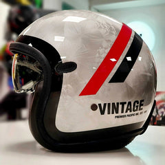 Premier Open Face Helmet 22 VINTAGE EVO PLATINUM ED. DR DO 92 | APJETVIEFIBDRD