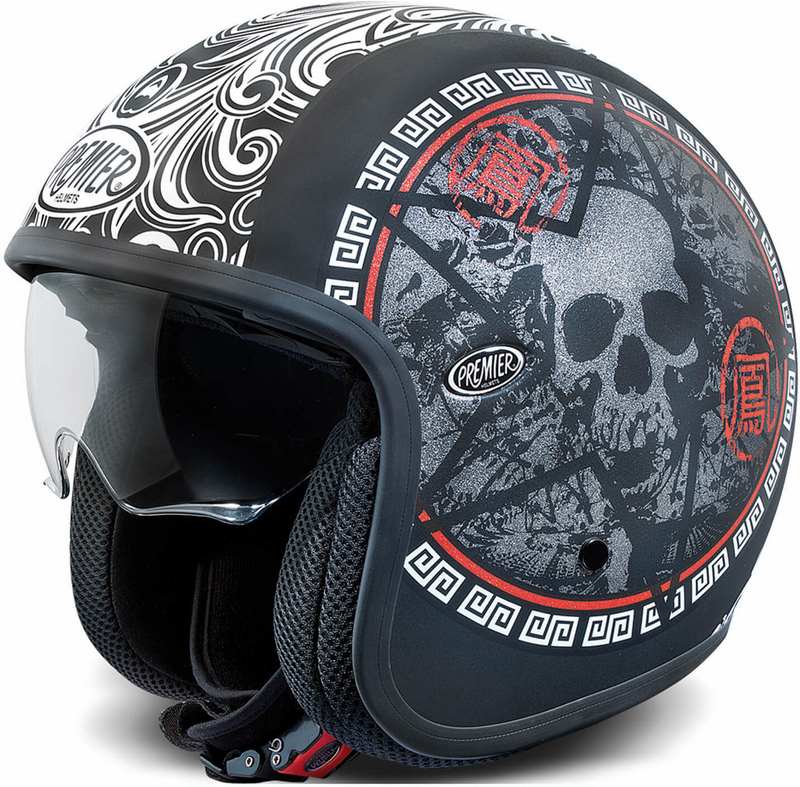 Premier Open Face Helmet VINTAGE SK 9 BM | APJETVIEFIBSK90