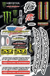 PRO CIRCUIT PRO CIRCUIT STICKER KIT | DC18DLX