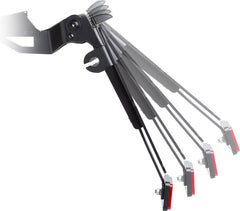 PROTECH license plate holder kit including reflector and plate light , Black | 5820505