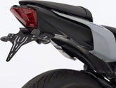 PROTECH license plate holder kit including reflector and plate light , Black | 5820511