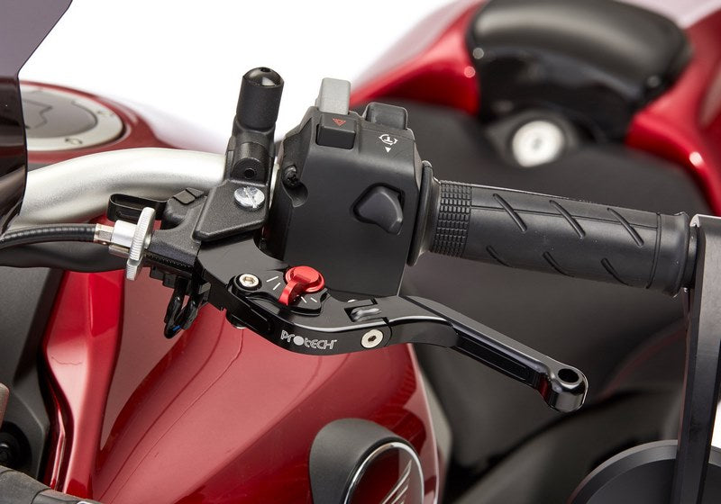 PROTECH clutch lever distance and length adjustable I foldable,black | 65802034