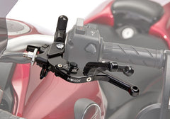 PROTECH brake lever Sport distance and length adjustable I foldable, Black | 65803012