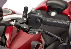 PROTECH clutch lever Sport distance and length adjustable I foldable, Black | 65804014