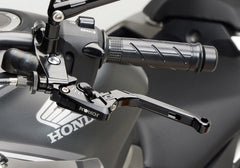 PROTECH brake lever Race distance and length adjustable I foldable, Black | 65807002