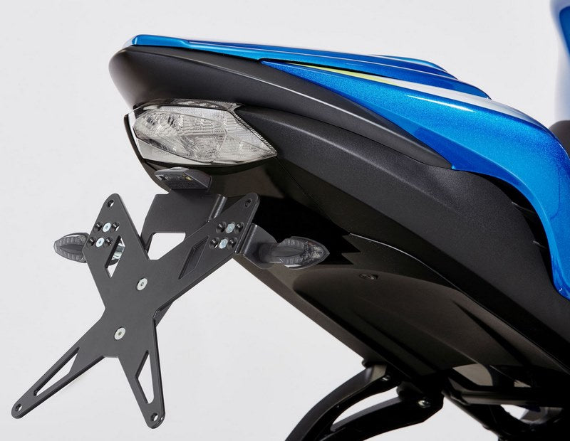 PROTECH license plate holder kit including reflector and plate light , Black | 7210023