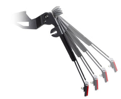 PROTECH license plate holder set incl. Reflector and license plate light | 7210045