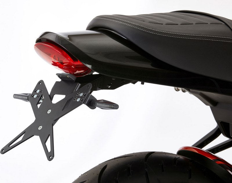 PROTECH license plate holder kit including reflector and plate light , Black | 7210048