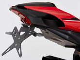PROTECH license plate holder kit including reflector and plate light , Black | 7210051