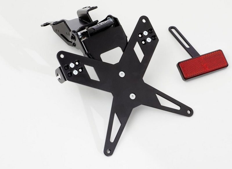 PROTECH license plate holder kit including reflector and plate light , Black | 7210081