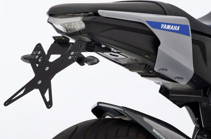 PROTECH license plate holder kit including reflector and plate light , Black | 7210082