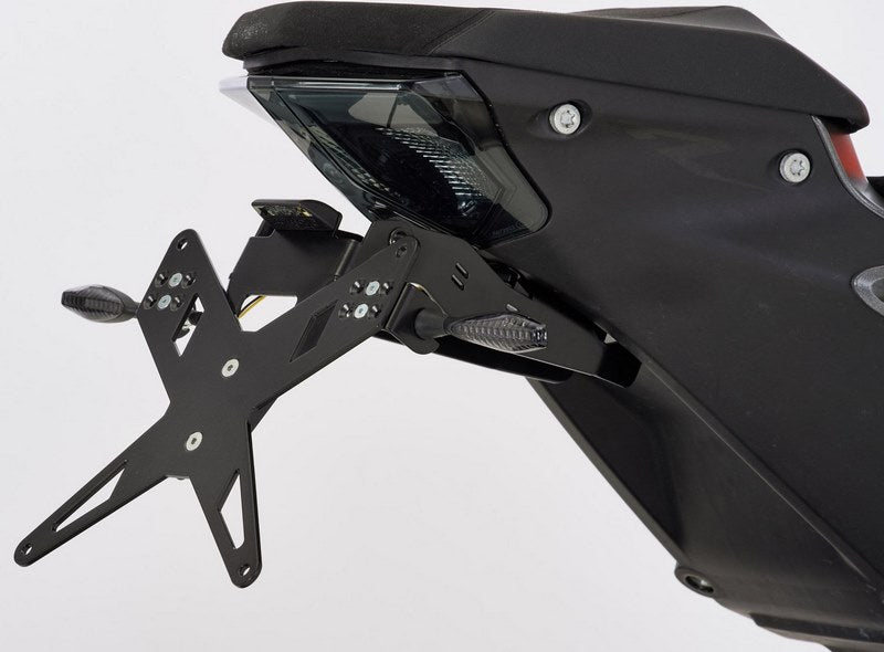 PROTECH license plate holder kit including reflector and plate light , Black | 7210088