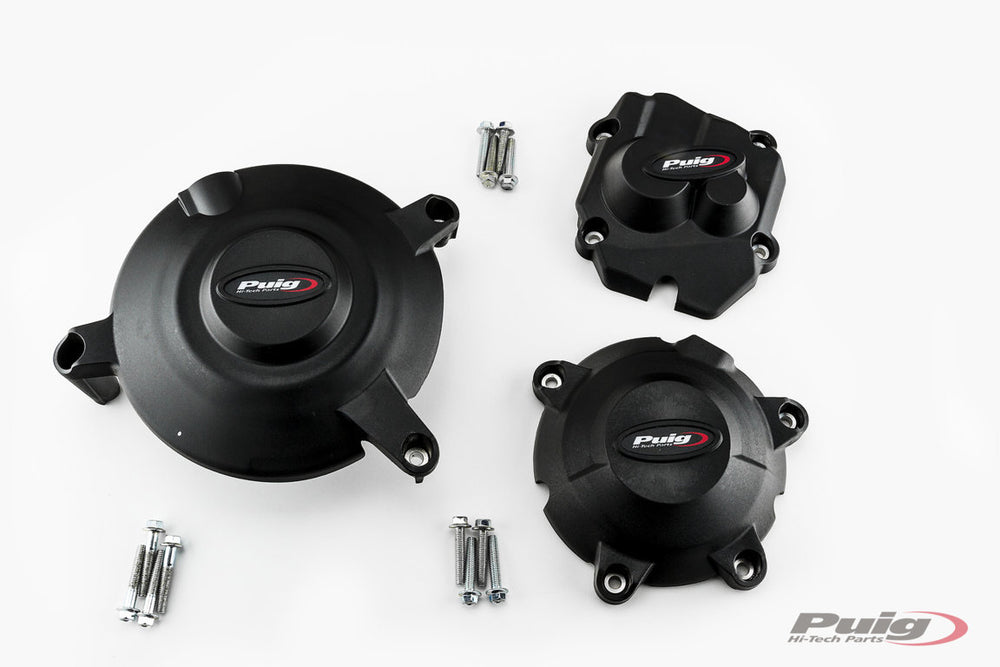 Puig Engine Protective Cover Black | 20133CN