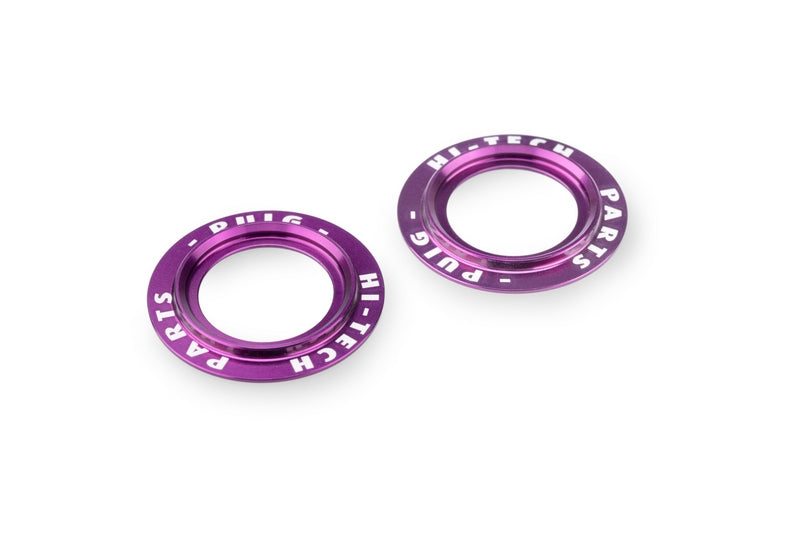 Puig_Kit RinGS Anodized Swing Arm Protector C/Purple | 20271L