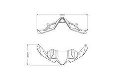 Puig Naked Front Spoiler | 20626