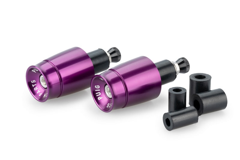 Puig_Bar End Aluminum Mod.Sport Universal C/Purple | 21011L
