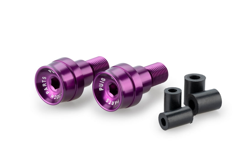 Puig_Bar End Aluminum Mod.Speed Yamaha C/Purple | 21024L
